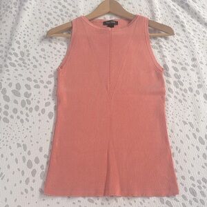 White House Black Market sweater tank Small, peachy pink